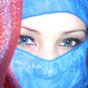 Muslima in niqab